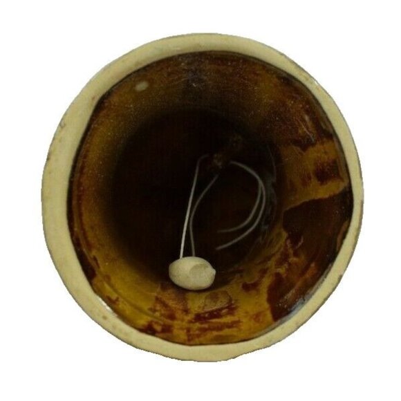 Vintage Cardinal Holiday Christmas Bell Porcelain 5.5 inch Tall Seasonal Decor - Picture 5 of 5